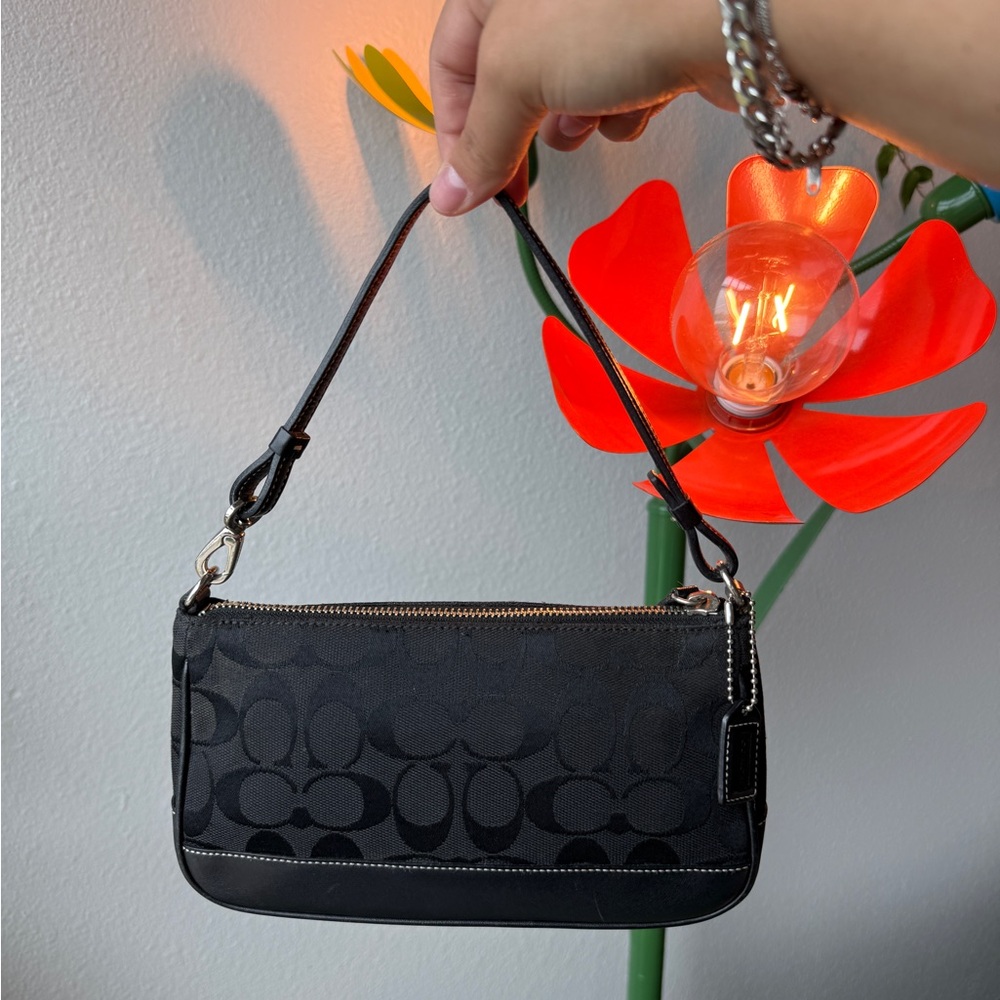 Y2K Vintage Black Coach Demi Bag